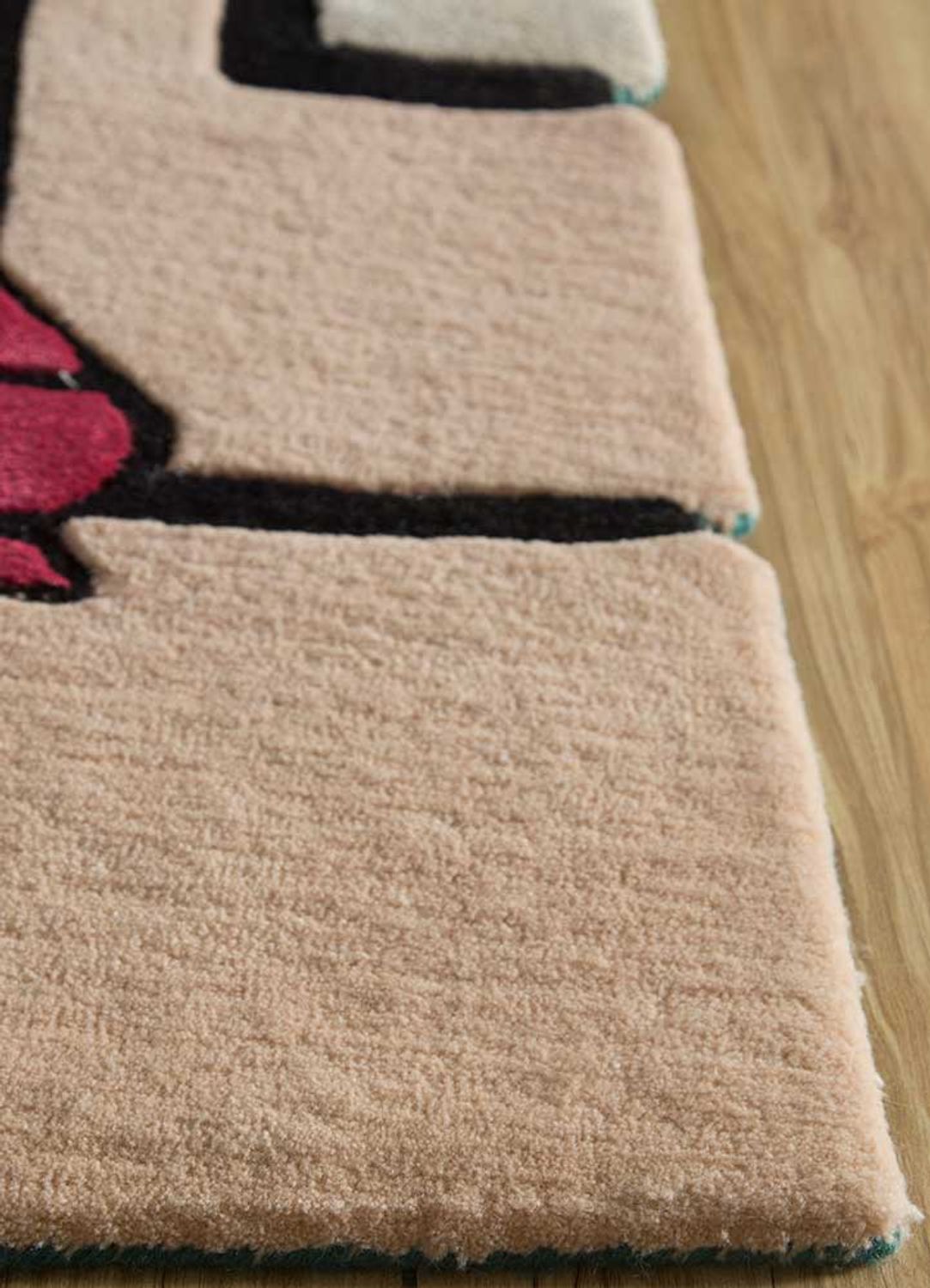 Ullmatta särskild form  - 270 x 180 cm - orange