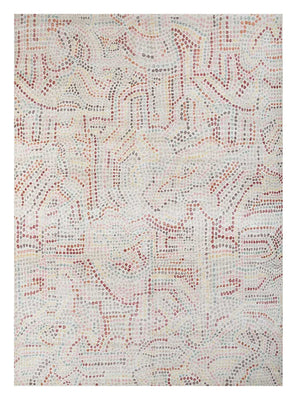 Ullmatta - 300 x 240 cm - blå