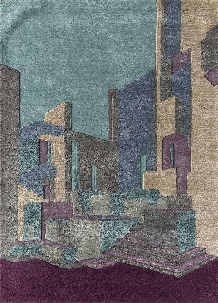 Ullmatta - 240 x 150 cm - flerfärgad