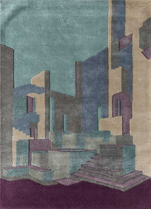 Ullmatta - 240 x 150 cm - flerfärgad