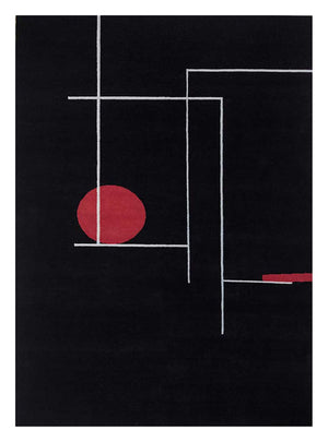 Ullmatta - 270 x 180 cm - svart