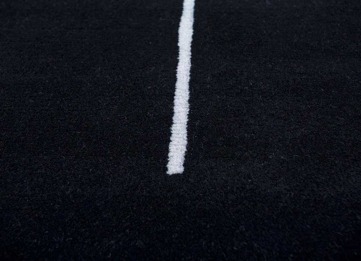 Ullmatta - 270 x 180 cm - svart