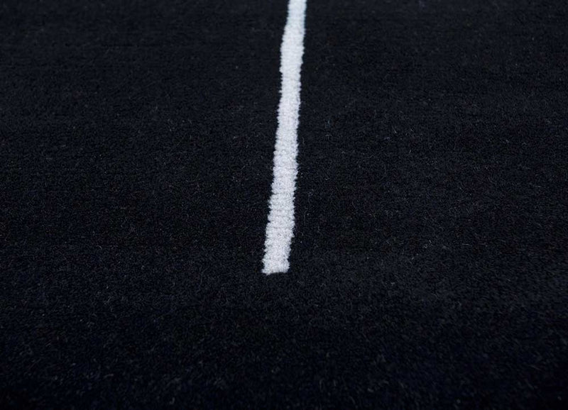 Ullmatta - 270 x 180 cm - svart