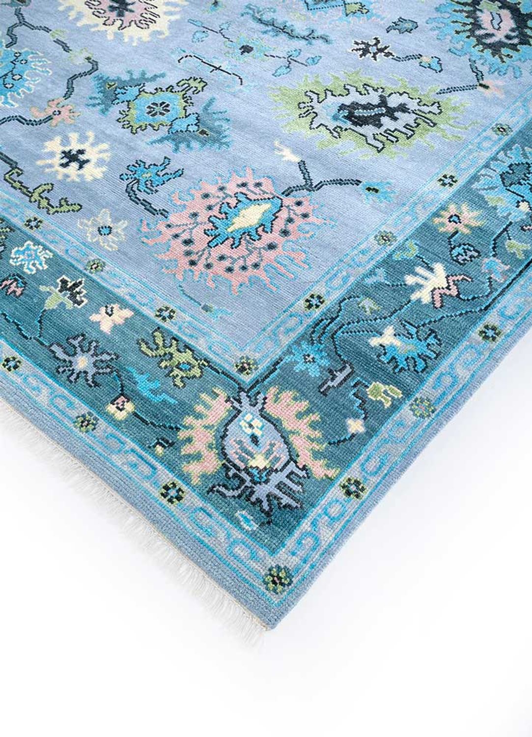 Ullmatta - 300 x 240 cm - turkos