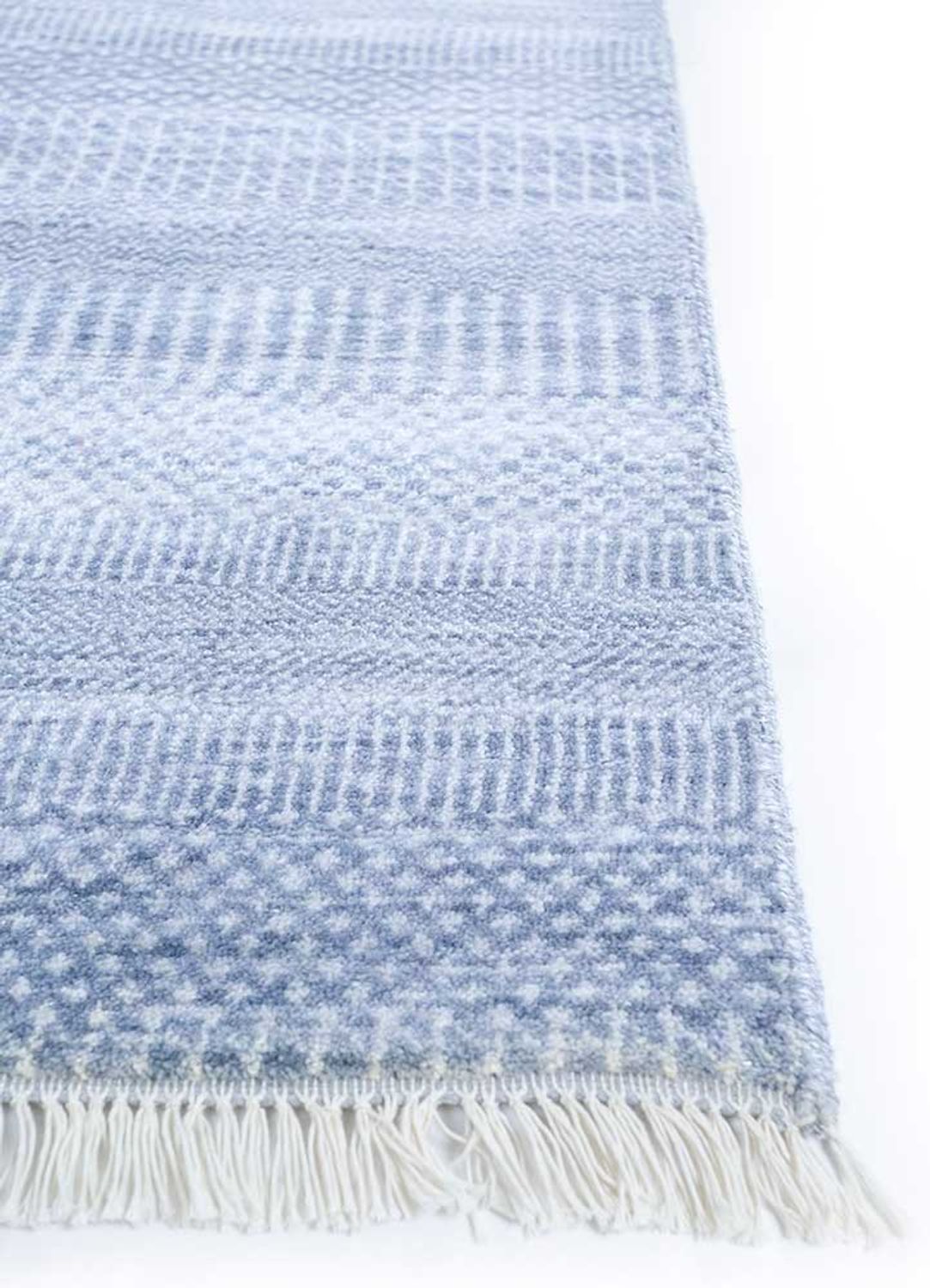 Ullmatta - 360 x 270 cm - blå