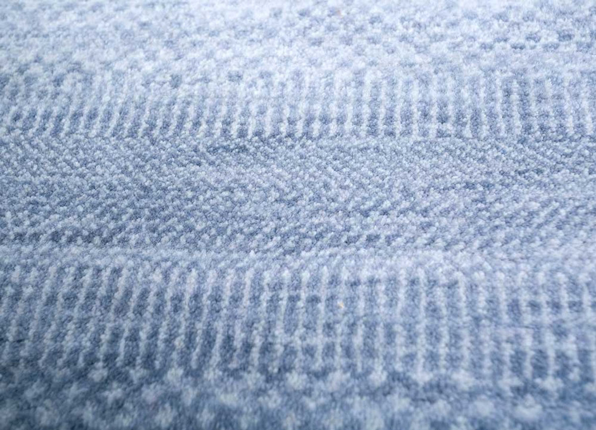 Ullmatta - 360 x 270 cm - blå