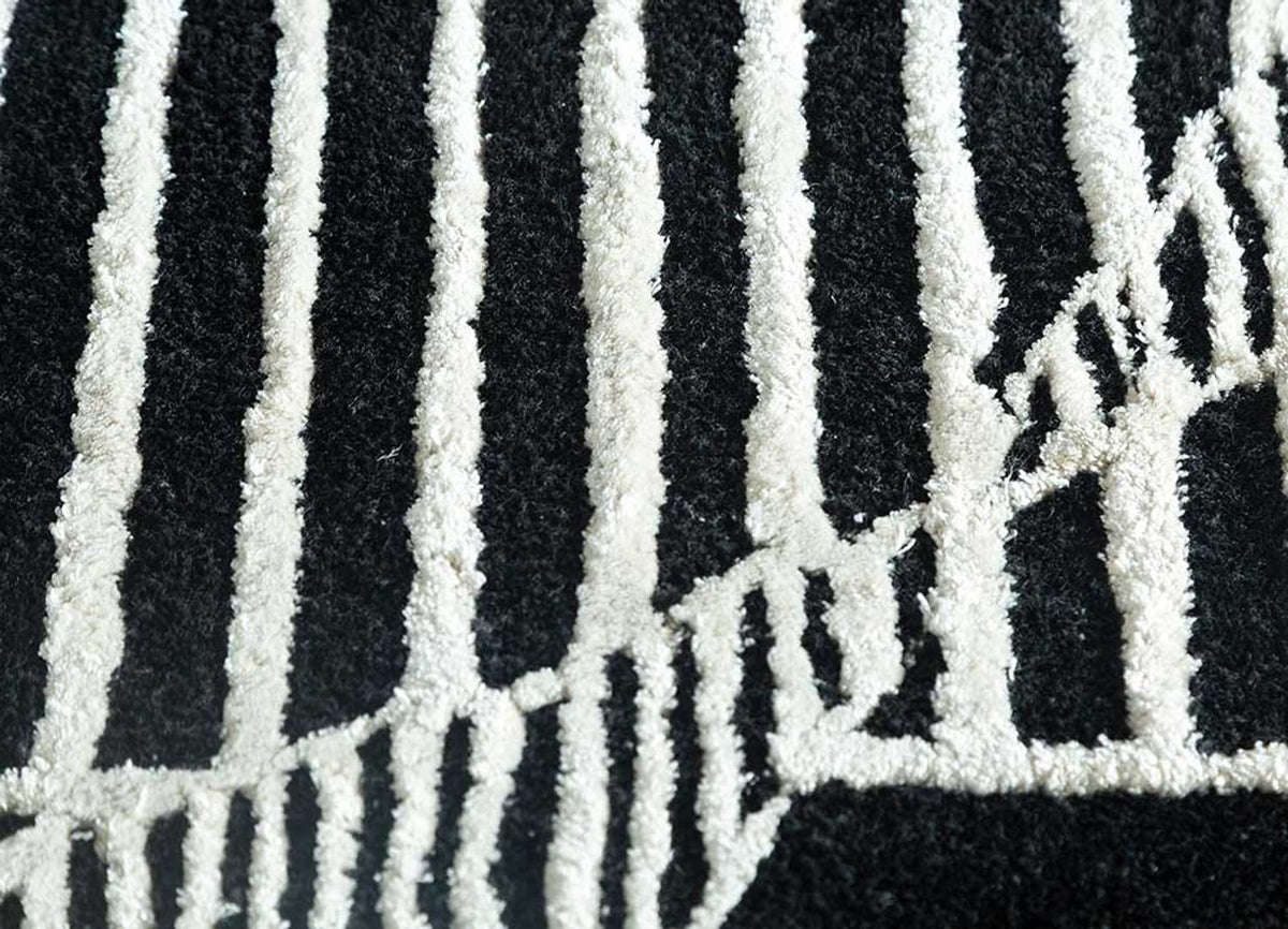 Ullmatta - 240 x 150 cm - flerfärgad