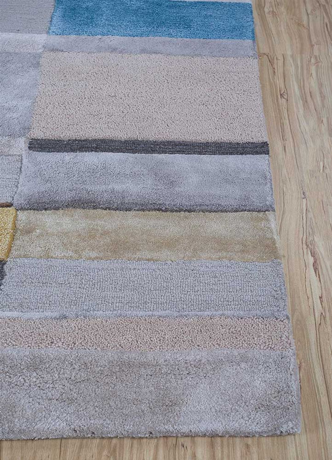 Ullmatta - 270 x 180 cm - silver