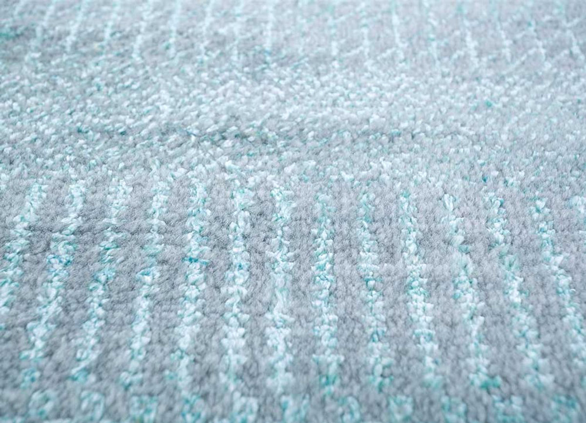 Ullmatta - 300 x 240 cm - ljusblå