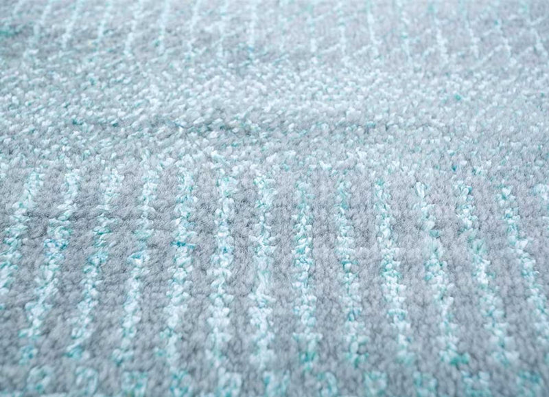 Ullmatta - 300 x 240 cm - ljusblå