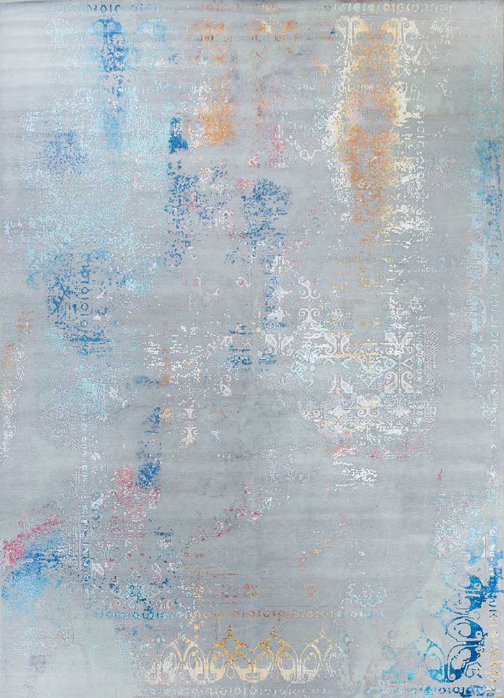 Designermatta - 450 x 360 cm - flerfärgad