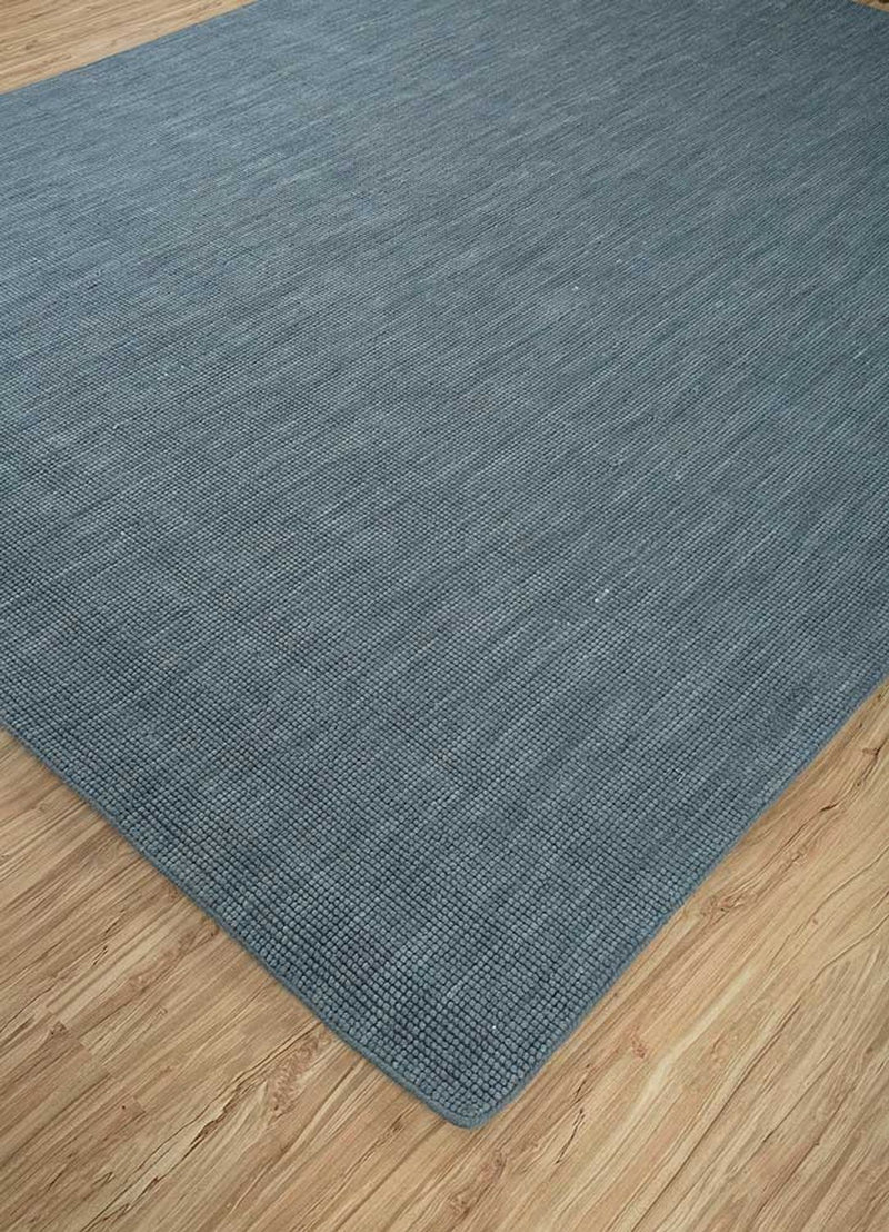 Ullmatta - 300 x 240 cm - havsblått