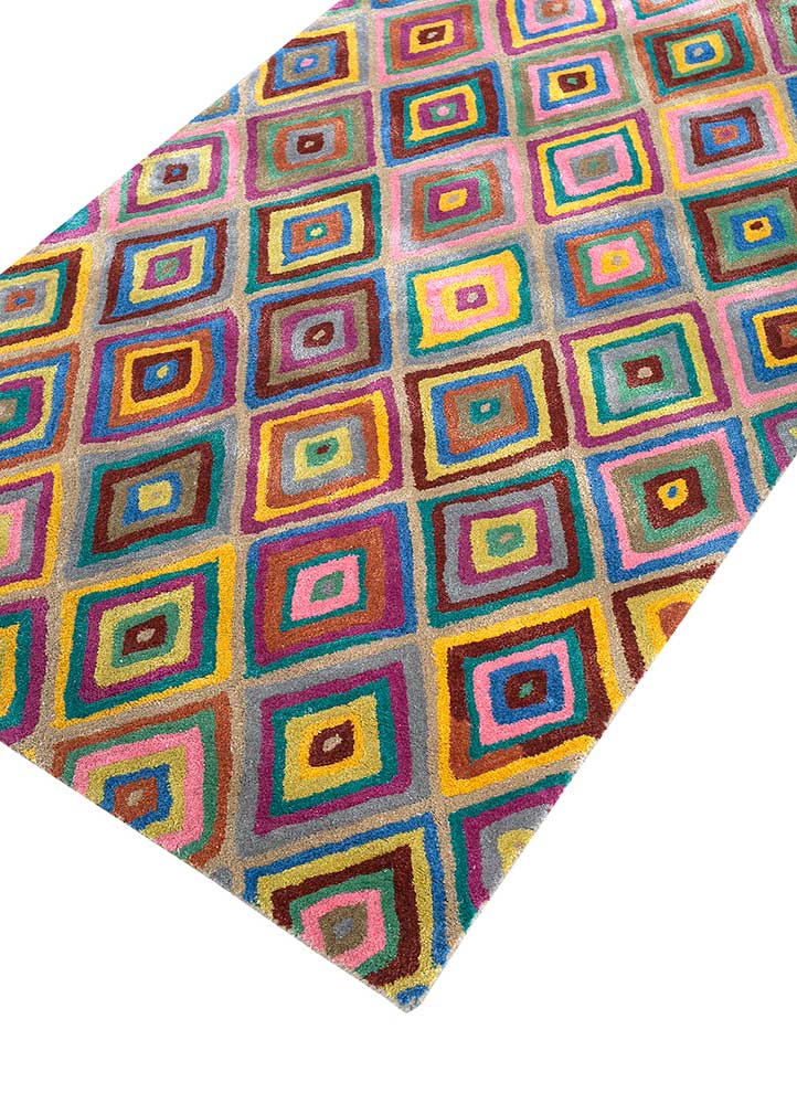 Ullmatta - 165 x 105 cm - guld