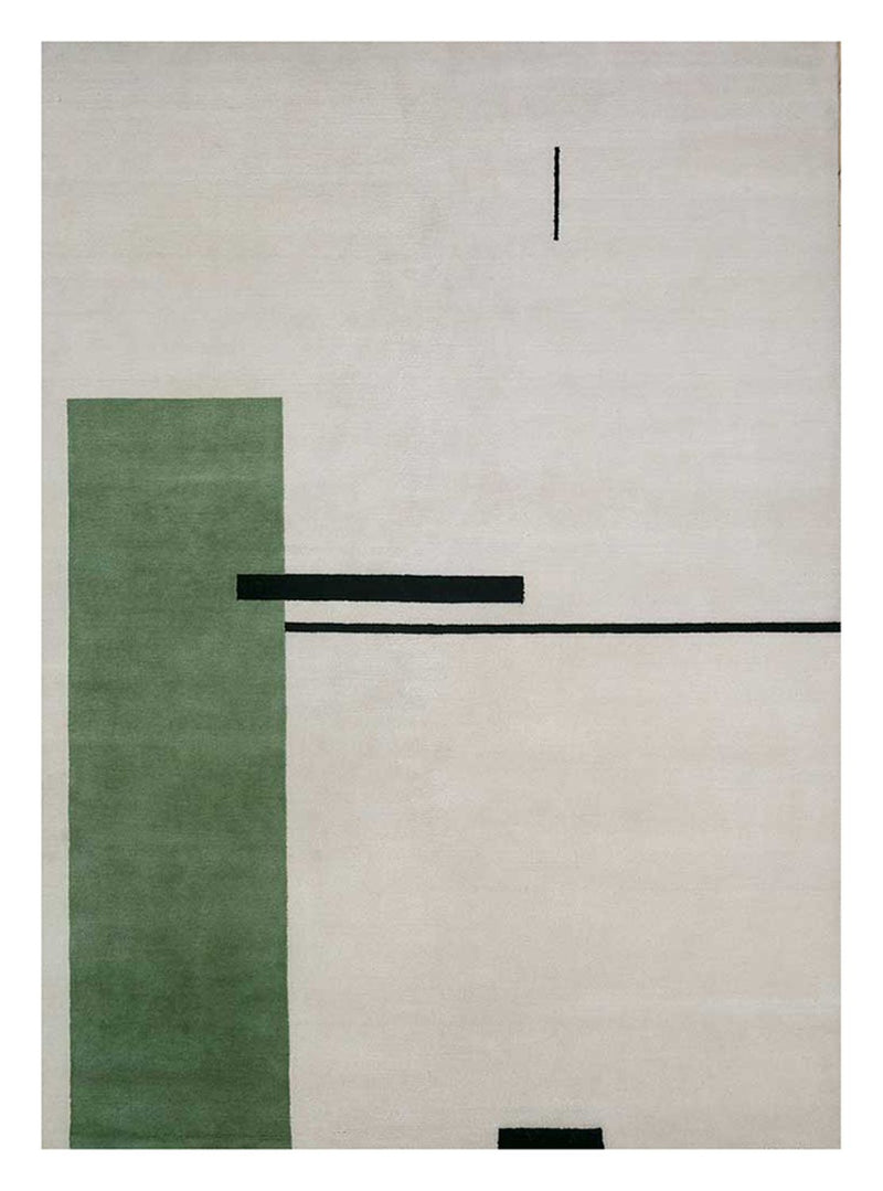 Ullmatta - 270 x 180 cm - ljusgrå