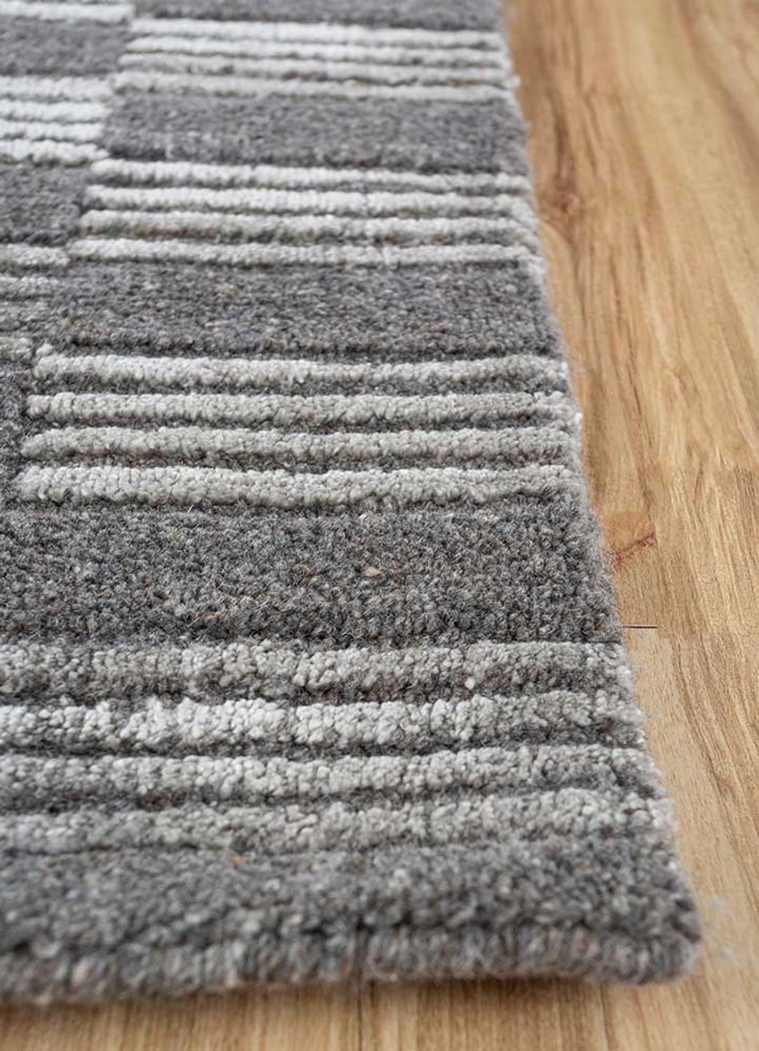 Mattan - 300 x 240 cm - svart och vitt