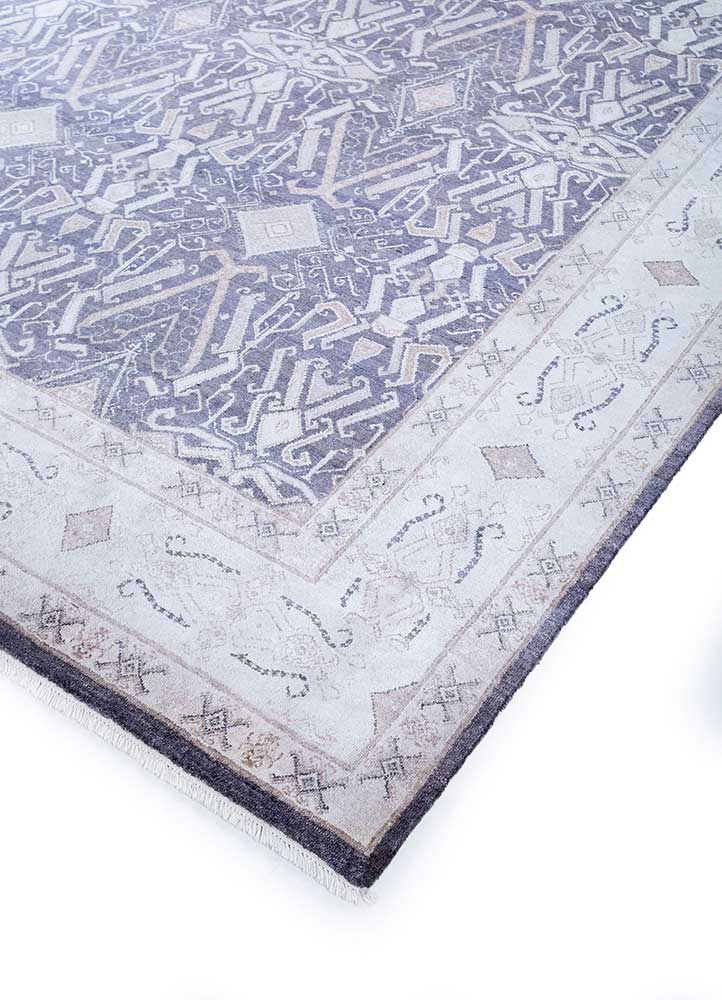 Vintage matta - 300 x 240 cm - lila