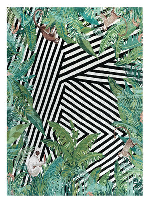 Designermatta - Bryan - rektangulär