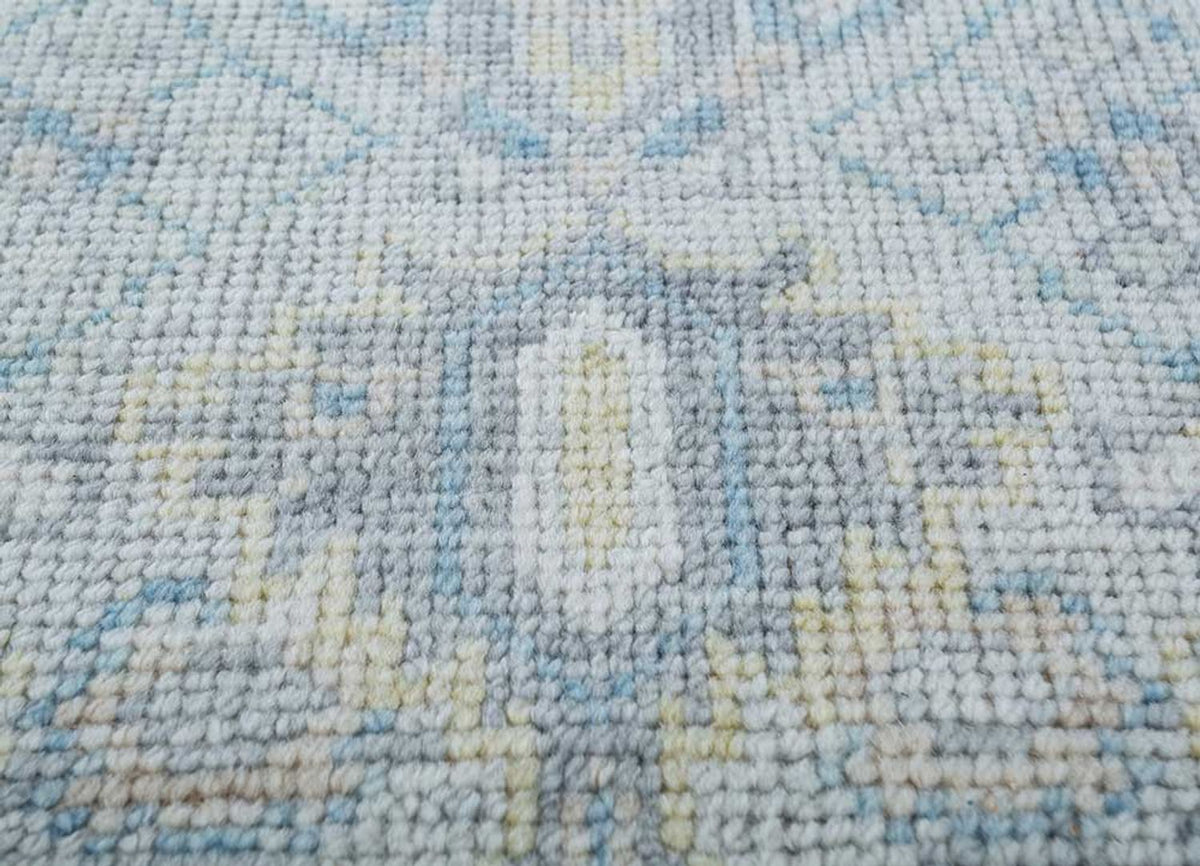 Ullmatta - 270 x 180 cm - ljusblå