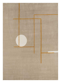 Ullmatta - 300 x 240 cm - mörk beige