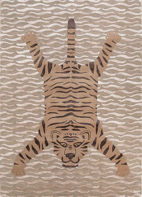 Ullmatta - 270 x 180 cm - beige