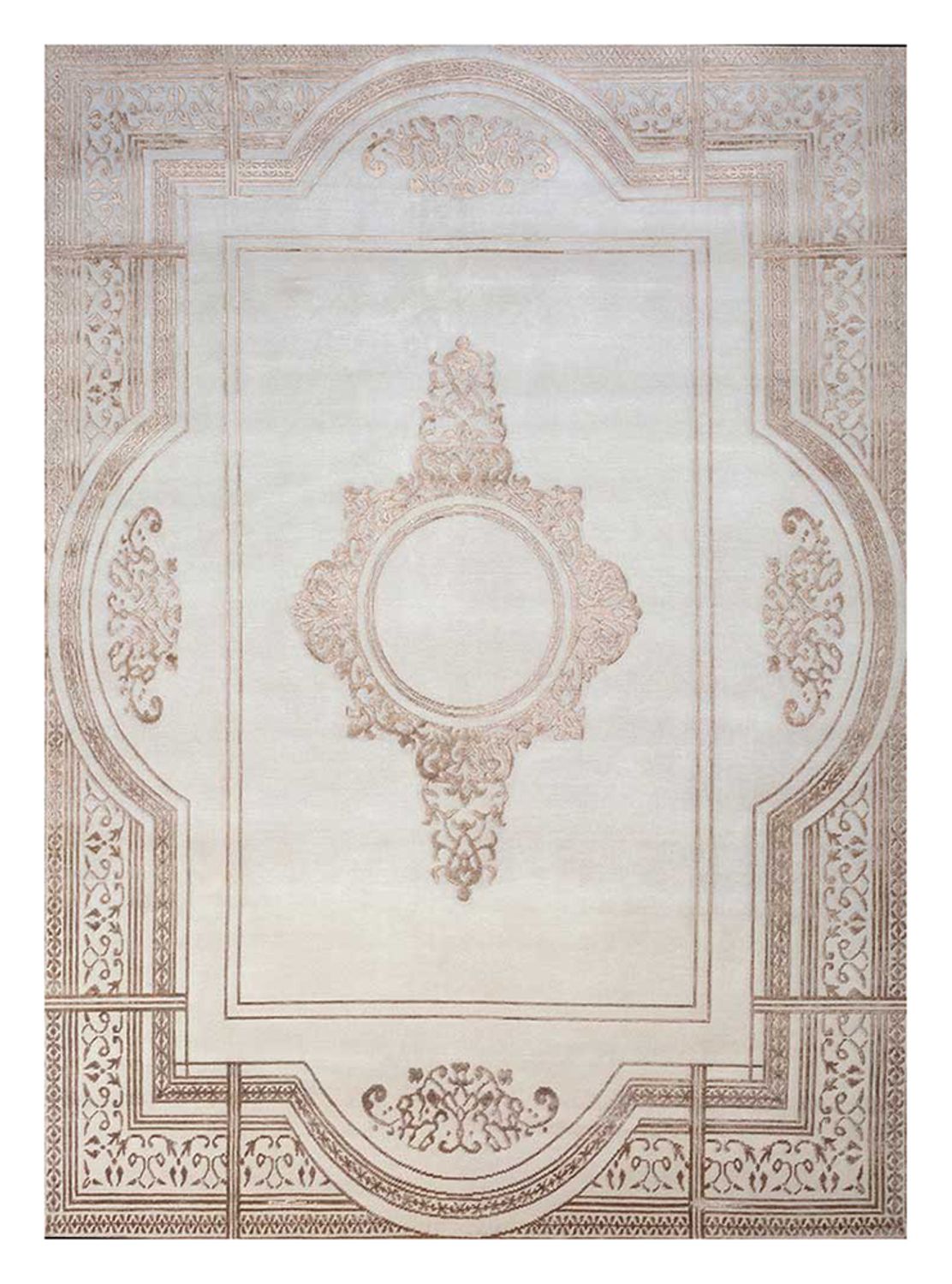 Ullmatta - 270 x 180 cm - ljusgrå