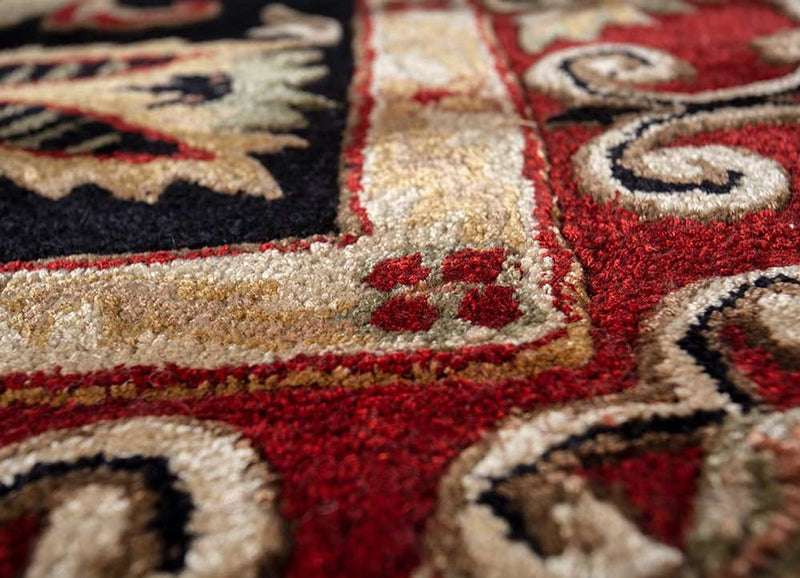 Ullmatta - 270 x 180 cm - mörkblå