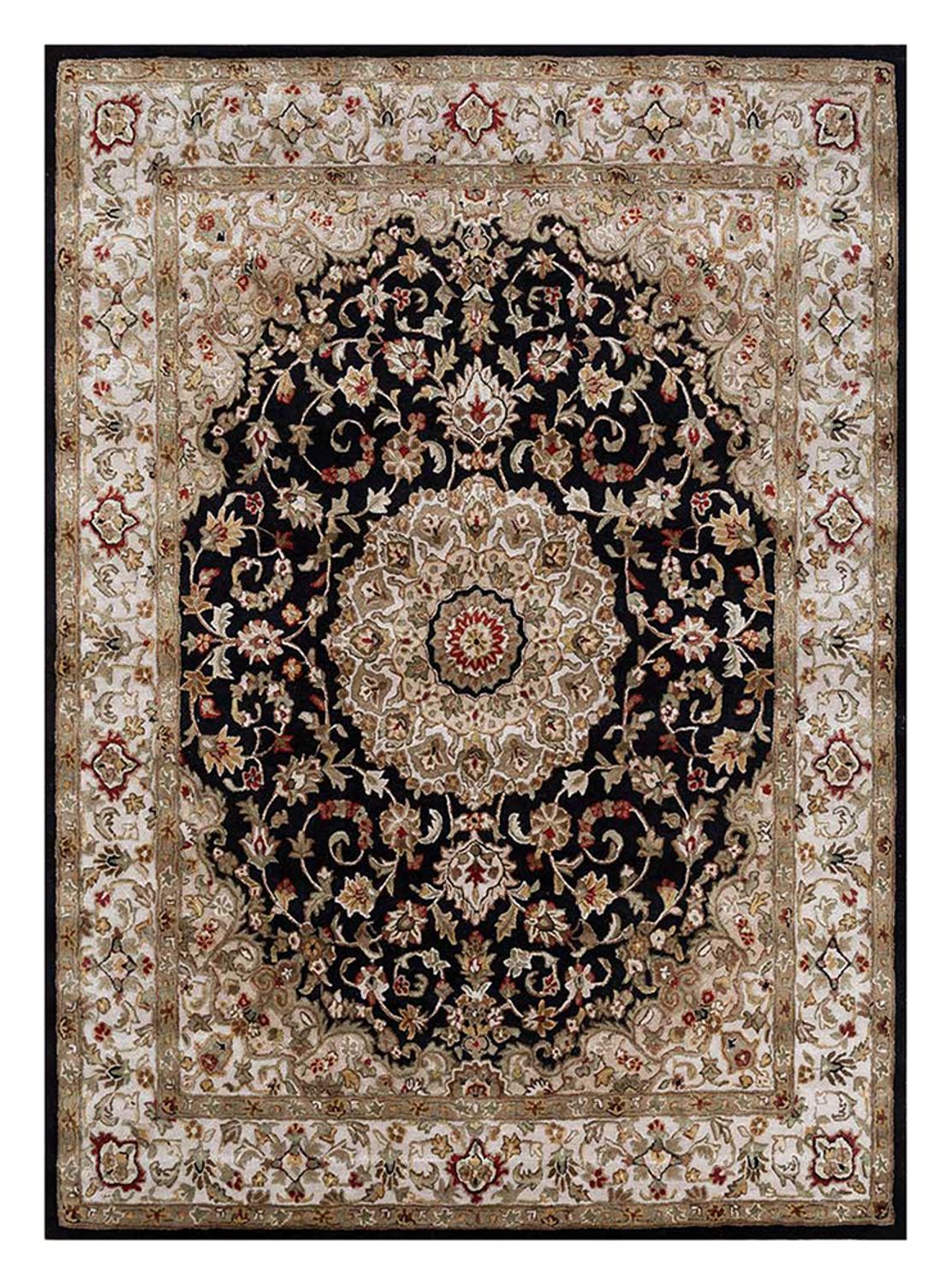 Ullmatta - 300 x 240 cm - mörkblå