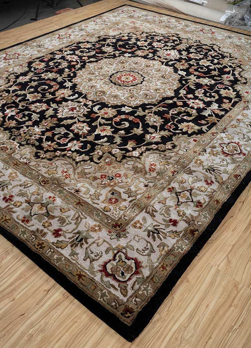 Ullmatta - 300 x 240 cm - mörkblå