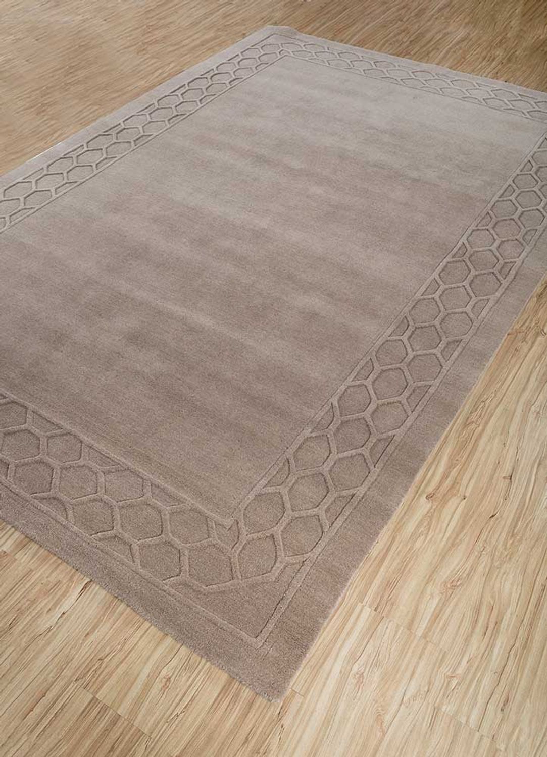 Ullmatta - 270 x 180 cm - mörk beige