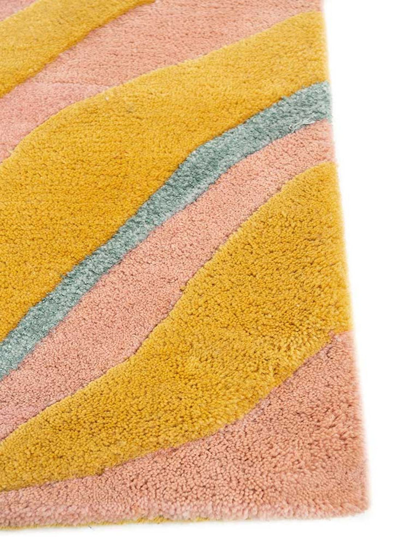 Ullmatta - 270 x 180 cm - guld