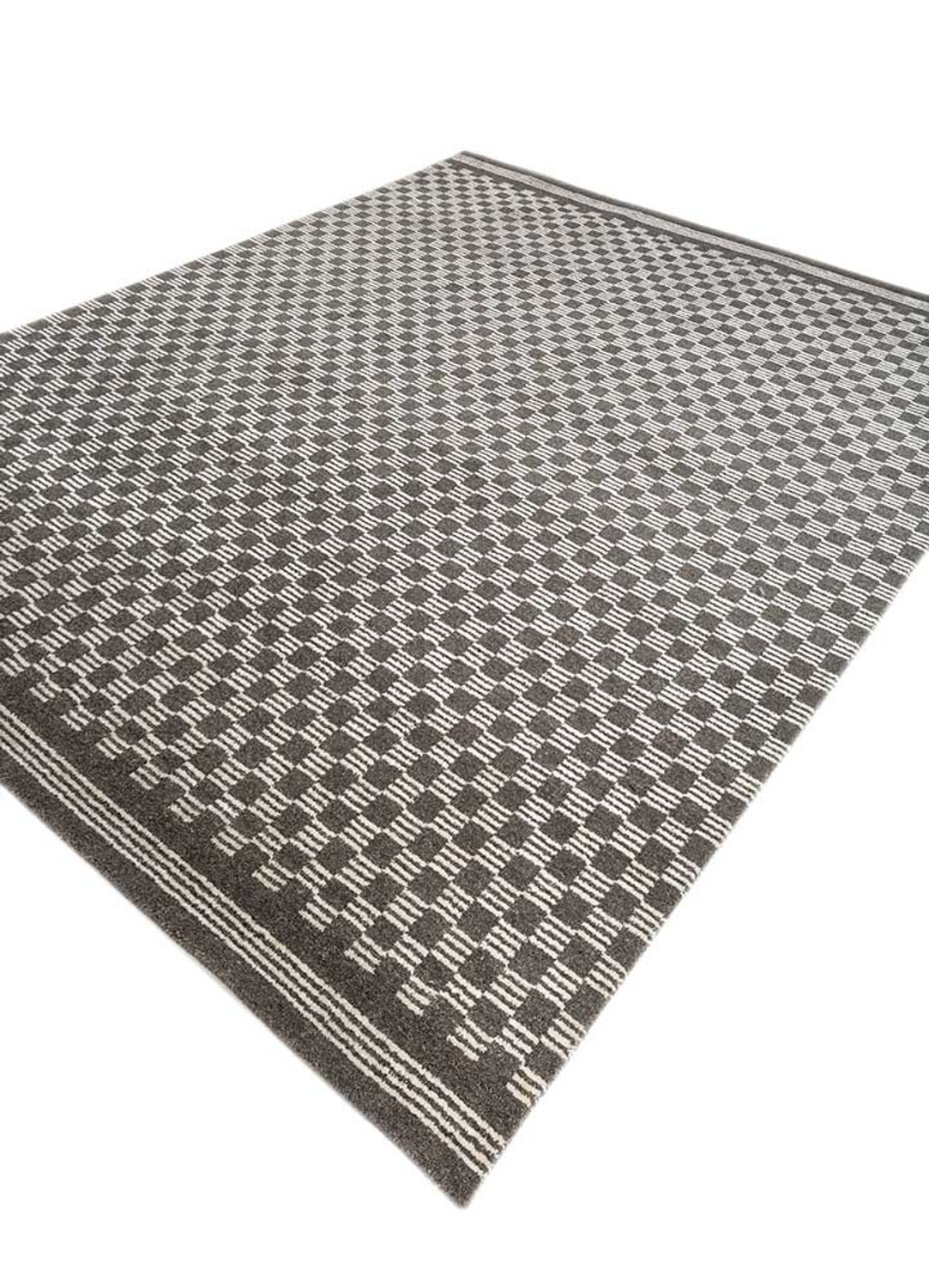 Mattan - 300 x 240 cm - svart och vitt