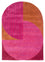 Ullmatta särskild form  - 270 x 180 cm - rosa