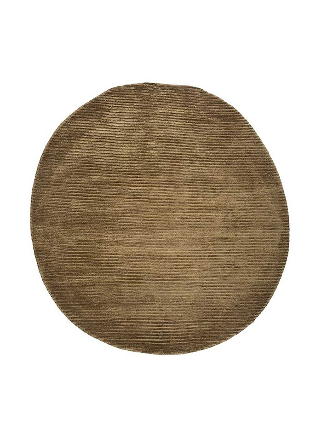 Ullmatta särskild form  - 210 x 165 cm - mörk beige