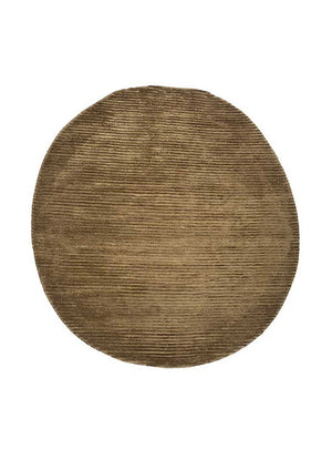Ullmatta särskild form  - 210 x 165 cm - mörk beige