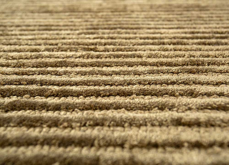 Ullmatta särskild form  - 210 x 165 cm - mörk beige