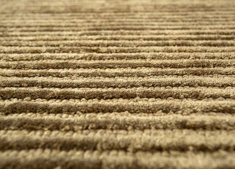 Ullmatta särskild form  - 210 x 165 cm - mörk beige