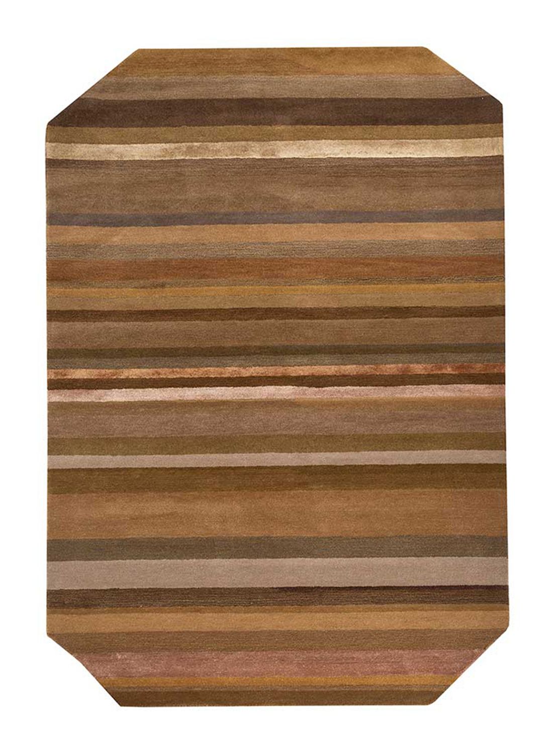 Ullmatta särskild form  - 270 x 180 cm - blå