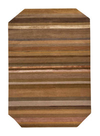 Ullmatta särskild form  - 270 x 180 cm - blå