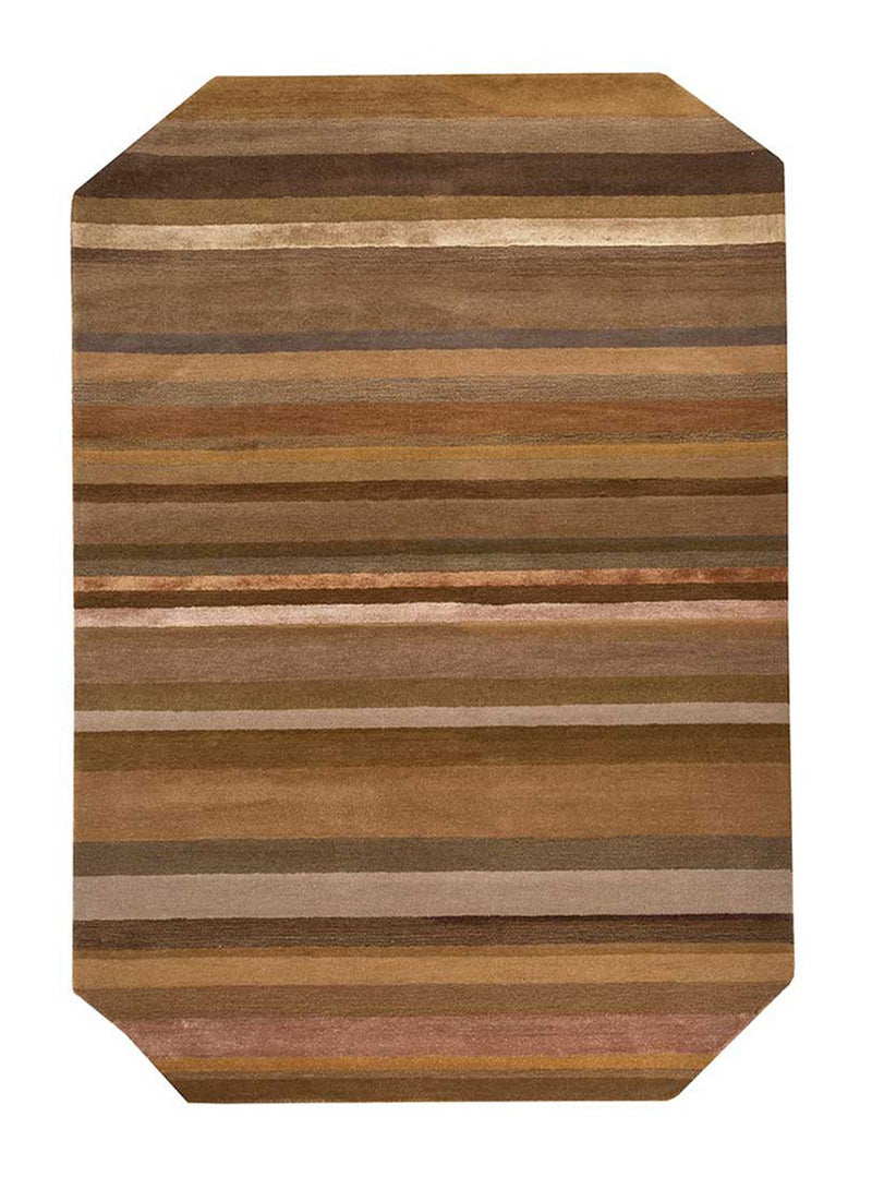 Ullmatta särskild form  - 270 x 180 cm - blå