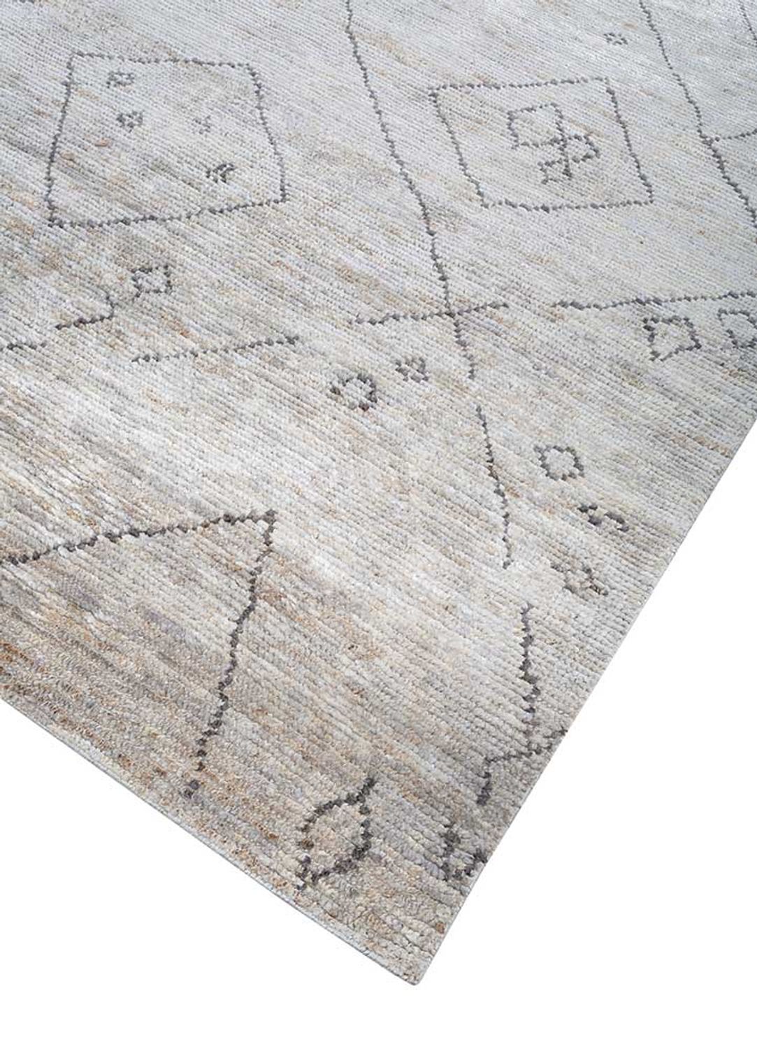 Sisalmatta - 300 x 240 cm - vit