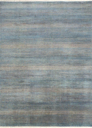 Ullmatta - 270 x 180 cm - havsblått