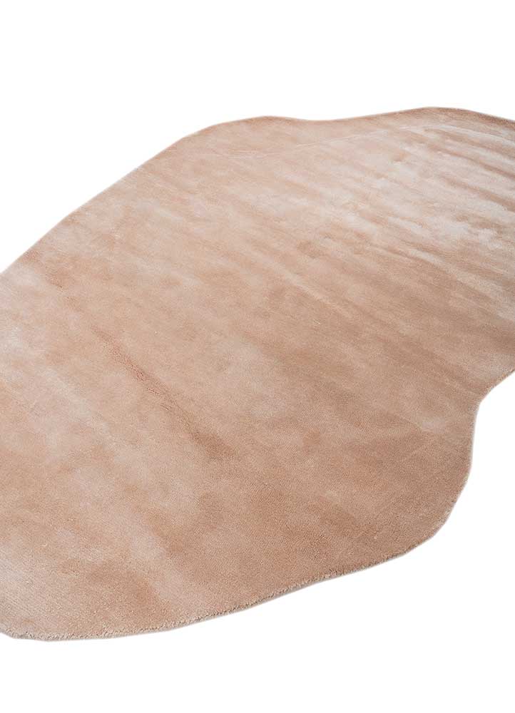 Designermatta särskild form  - 225 x 150 cm - orange