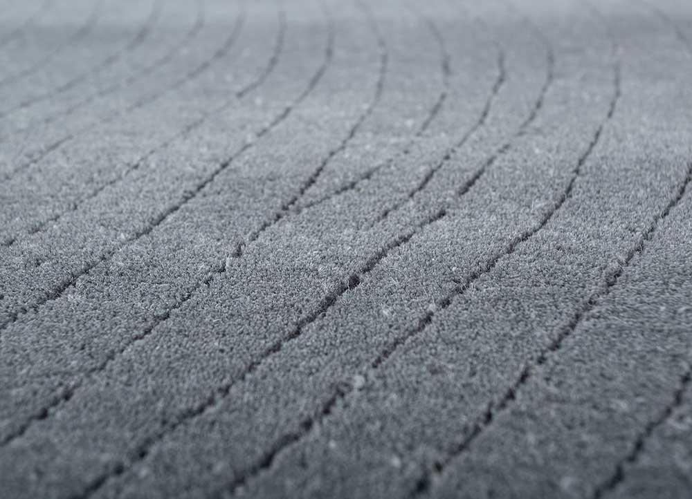 Ullmatta - 233 x 165 cm - mörkgrå