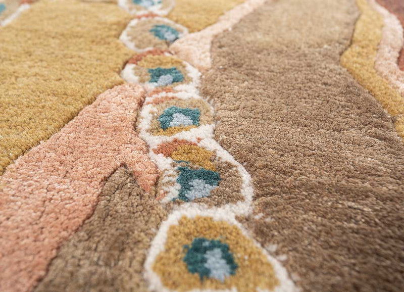 Barnens matta särskild form  - 153 x 90 cm - grädde