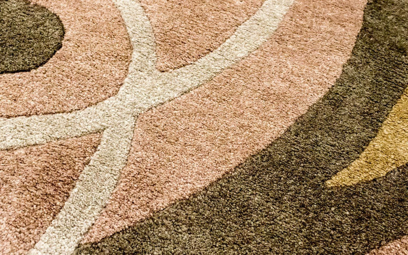 Nepal mattan - 178 x 119 cm - brun