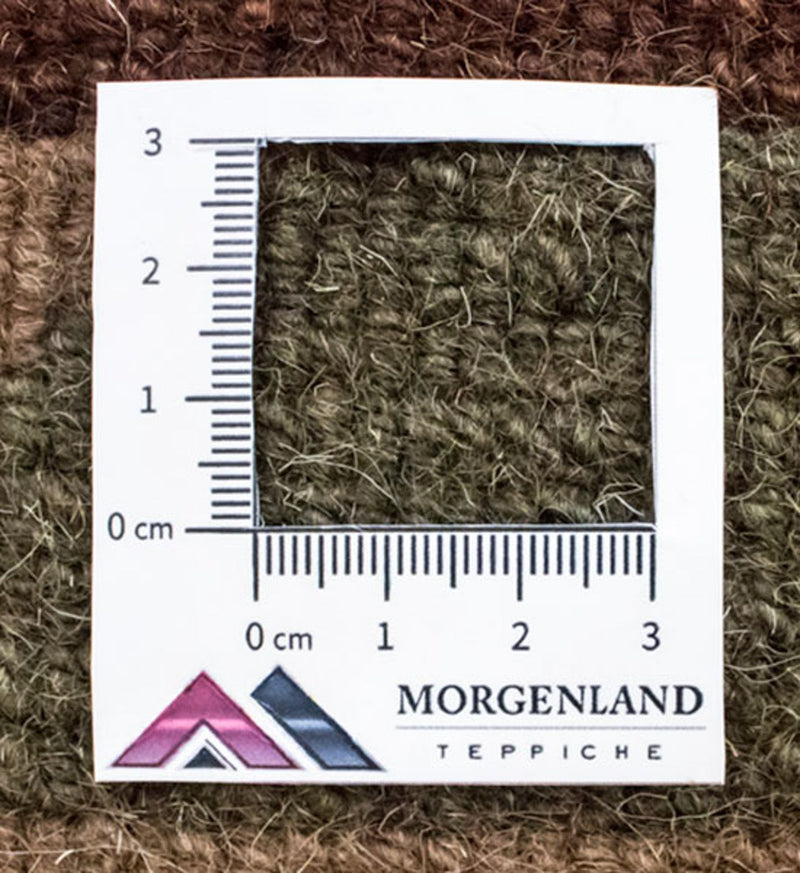 Nepal mattan - 178 x 119 cm - brun