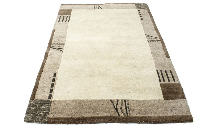 Nepal mattan - 174 x 122 cm - beige