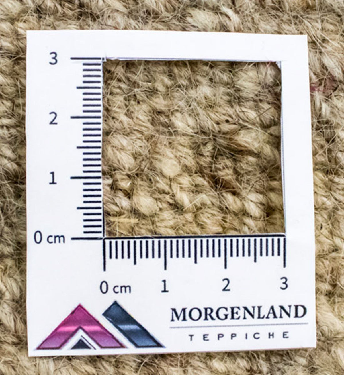 Nepal mattan - 174 x 122 cm - beige