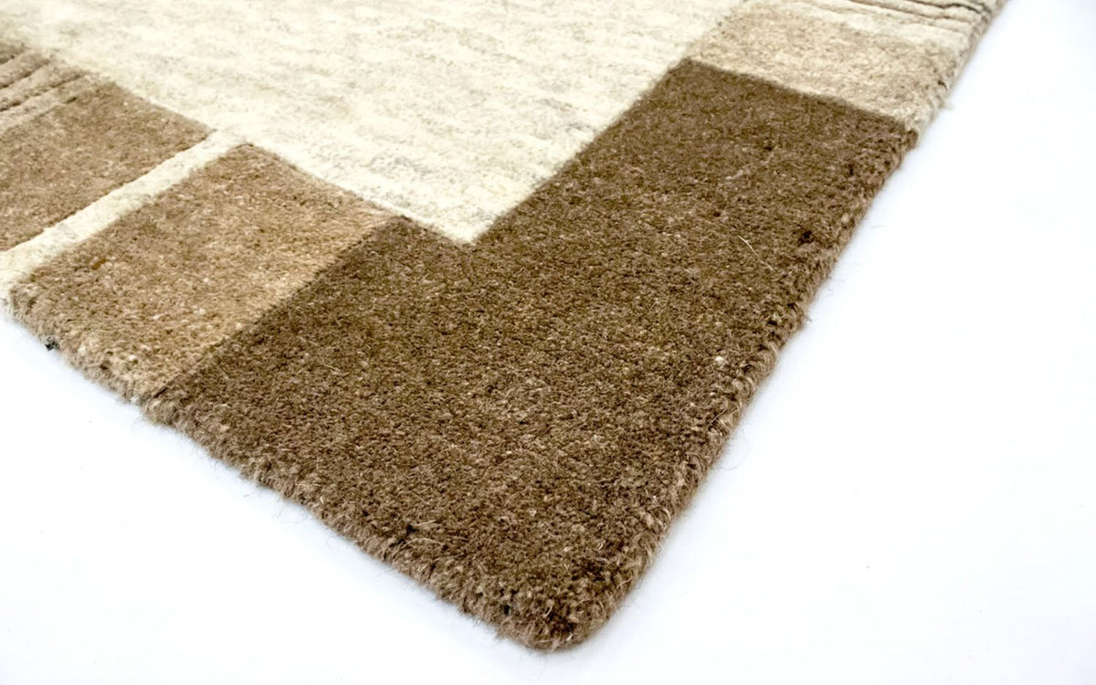 Nepal mattan - 183 x 118 cm - beige