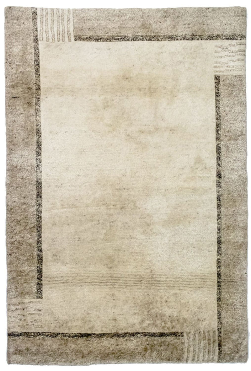 Nepal mattan - 173 x 122 cm - beige